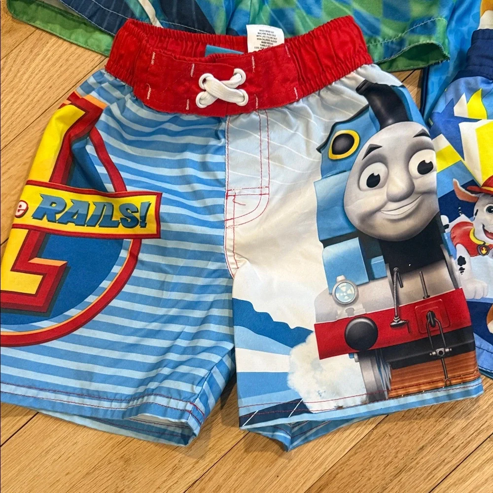 Cartoon Character Swimwear Set Bottoms and Tops